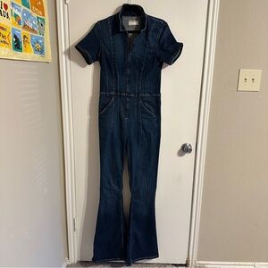 FREE PEOPLE DENIM JUMPSUIT